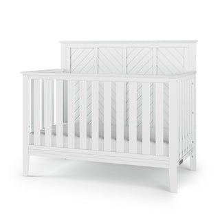 Atwood 4-in-1 Convertible Crib, Matte White
